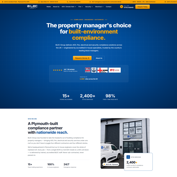 BLEC Group Website